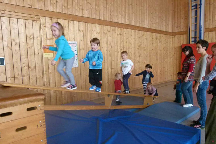 Kinderturnen im Turn- und Sportverein Buching e.V. in Halblech-Buching